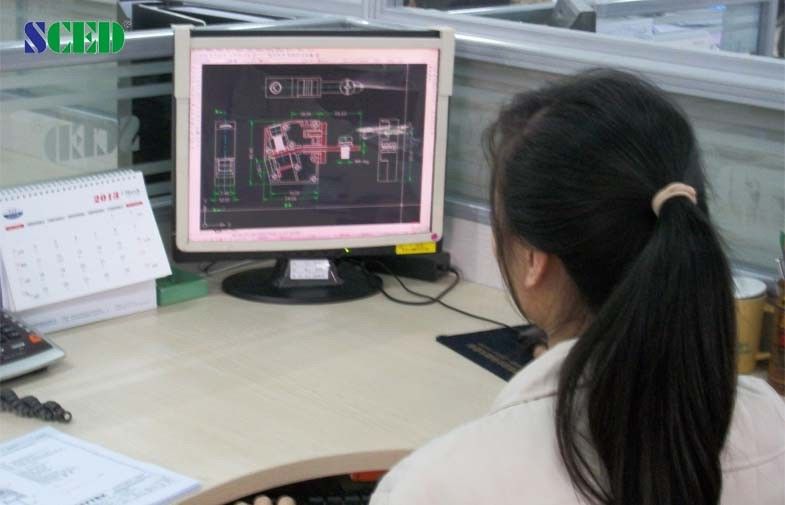 SCED ELECTRONICS CO., LTD. خط تولید کارخانه