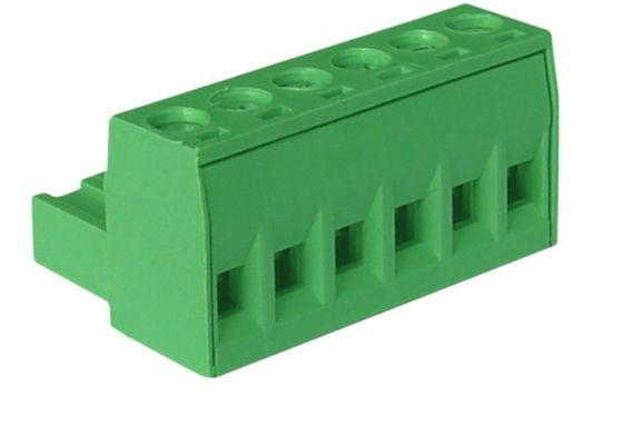 Pitch 5.08mm Electrical Terminal Blocks M3 Screw 300V / 18A Female Parts