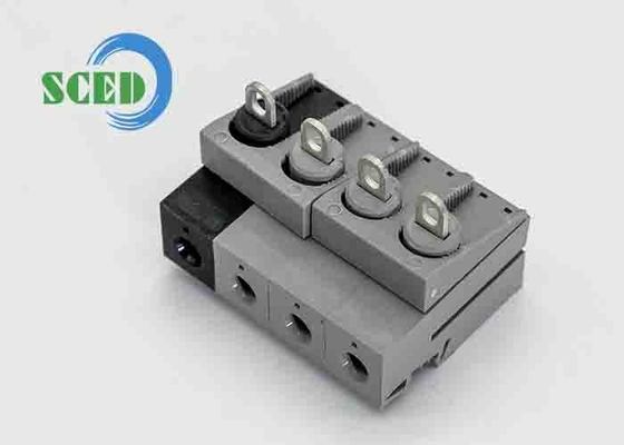 Rated Current 30A Rail Mounted Terminal Blocks with Inflammability Class Inflammability Class and Screw Termination Type