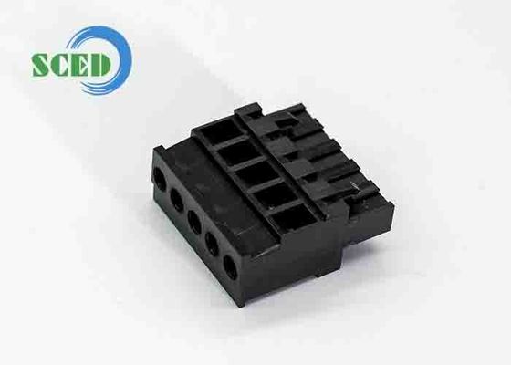 300V Voltage Feed Through Terminal Block Made of PA66 Plastic Material for Industrial and Applications