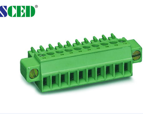 3.50mm Male Female Connectors Plug In Terminal Blocks 300V 8A Plugs And Sockets