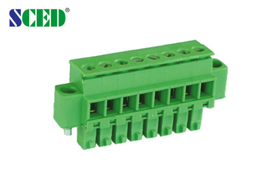 Pluggable Terminal Block Plug Female Sockets 2P-20P Pitch 3.81mm 300V 8A Plug-in Terminal Block