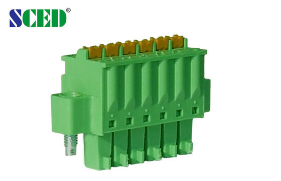 Plug  Plug - in Terminal Block   Female Sockets   Pitch 3.81mm  300V 8A  2P - 20P  Pluggable Terminal Block