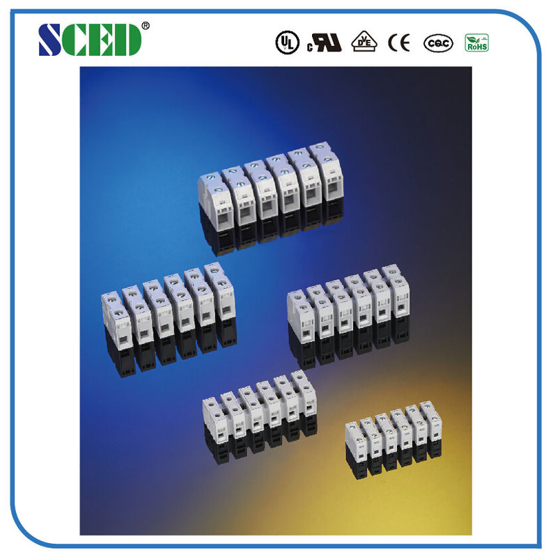 Pitch 14.5mm Terminal Connector Block 2-16 Poles 600V 65A PA66
