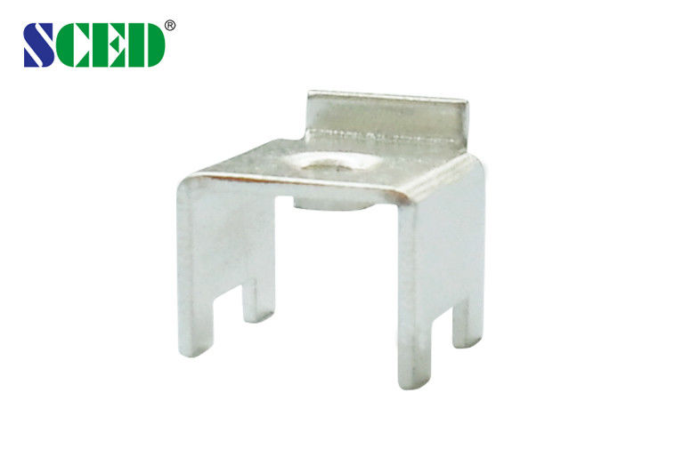 Metal 70A High Current Terminal Block Parts Brass 5.0x13.2mm Space