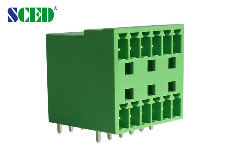 3.81mm 300v Male Plug In Terminal Block Connectors Electric Terminal Block