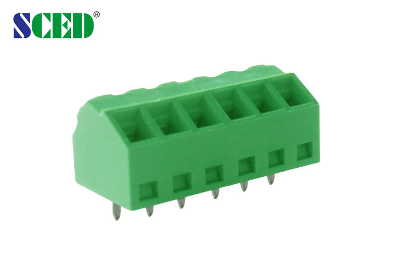 Pitch 3.81mm PCB Terminal Block , 300V 10A 2P-28P PCB Screw Terminal Blocks