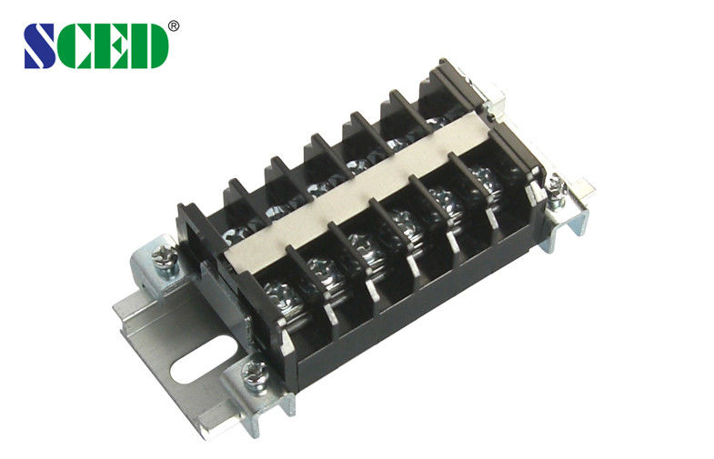15A Barrier High Current Terminal Block Connectors Pitch 10.50mm With Any Poles