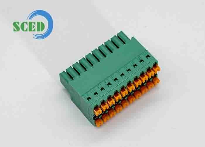 Female Sockets Plug-in Terminal Block Pitch 3.50mm 300V 10A 2P-20P 16-24AWG
