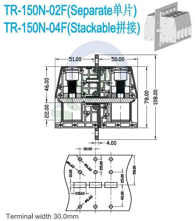 Strong and Secure Connections with Tin Plated Terminal Junction Blocks Rated at 150A