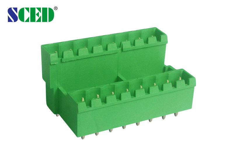  Plug - in Terminal Block   Pitch 5.08mm   Header  Male Sockets   300V 18A   2 x 2P - 24 x 2P