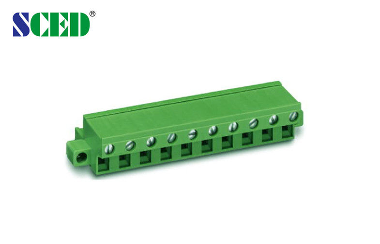 Pitch 7.62mm   Plug - in Terminal Block    300V 18A    2P - 14P   Plug   Female 