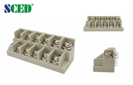 فولاد / M3 پیچ 7.62mm پیچ بلوک پایانی با پین 300V 15A