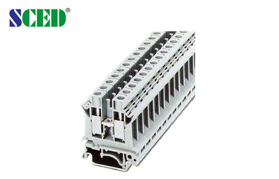 16mm2 Din Power Terminal Block 800v / 76A مس 10mm طول جدا کردن