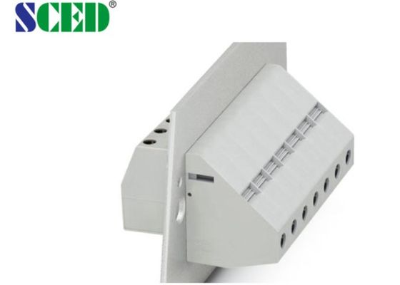 PCB پلاگین 600v 75A پانل نصب کنتاکتور ترمینال 15.1mm عرض