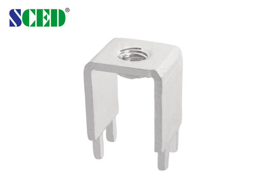 لوازم جانبی بلوک ترمینال فلزی PCB مس 5.0mmx10.0mm فضای مرکز