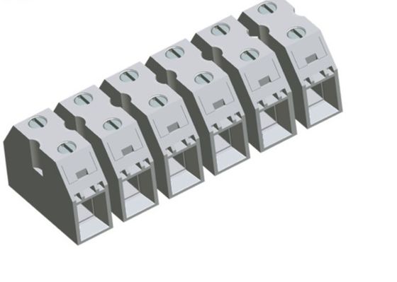 2-16 قطب 50A تغذیه از طریق بلوک ترمینال 13.5mm مس