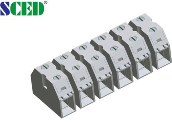 2-16 قطب 50A تغذیه از طریق بلوک ترمینال 13.5mm مس