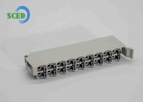 زنانه وصل کننده بلوک ترمینال 7.6mm Pitch 150V 8A 2 * 9 قطب PA66