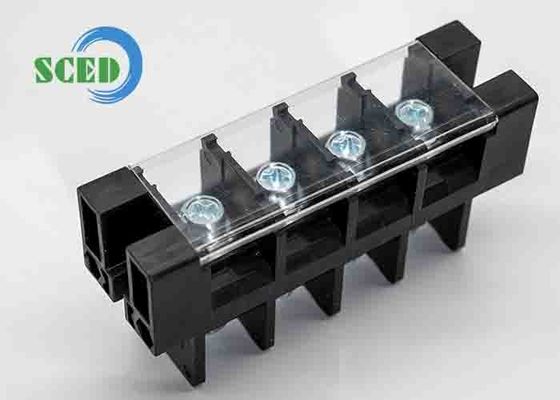 21.00mm PBT Feed Through 180A Panel Mount Perforation Terminal Block با پوشش پلاستیکی