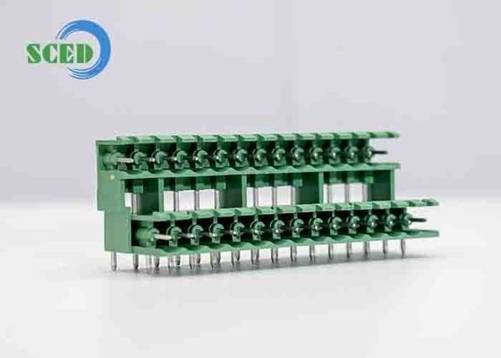 بلوک ترمینال پلگ ان 5.08mm 300V 18A 2-24P پلاگین قابل اتصال بلوک ترمینال