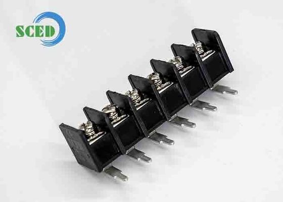 پیچ 13.00mm 300V 30A 2-22P بلوک ترمینال مانع 10-18AWG بلوک ترمینال قدرت