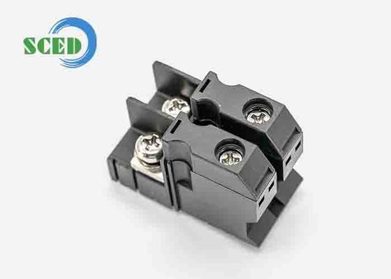 30A جریان نامی تغذیه از طریق بلوک ترمینال با نوع اتصال پیچ و 16mm2 ظرفیت اتصال نامی