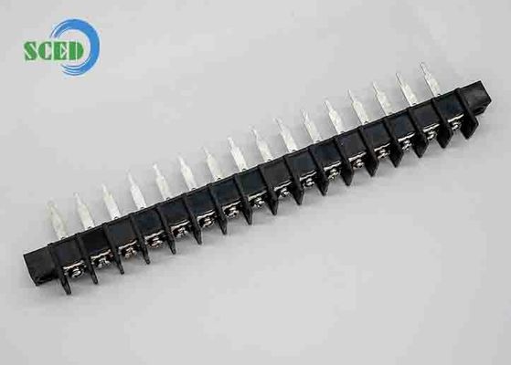 اتصال ترمینال بلوک قلع اندود برای کانکتور مادگی در تاسیسات الکتریکی