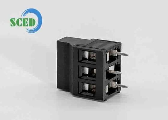 اتصال سیم های امن با بلوک پایانی PCB 22-14AWG در مواد پلاستیکی سفید