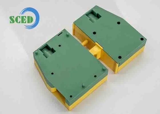 ترمینال بلوک اتصال از طریق ریل DIN با پیچ M5 و ظرفیت اتصال 16 میلی‌متر مربع