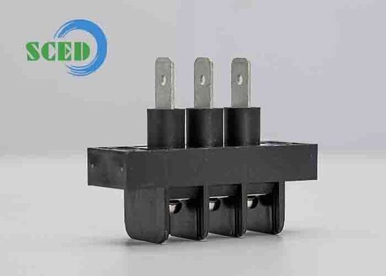 بلوک اتصال مانع 2 تا 24 قطبی دارای تعداد 2P تا 24P تعداد مخاطبین طراحی شده برای اتصالات مدار الکتریکی