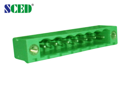 پلگ - در سرپوش بلوک ترمینال سوکت های مرد پلگ برعکس - در جهت Pitch 5.08mm 300V 18A 2 - 22P