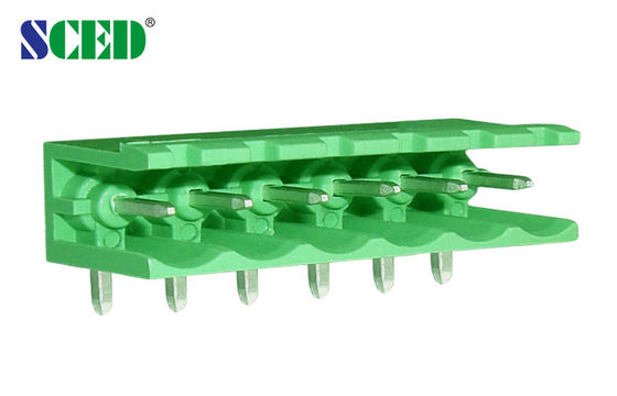 7.62mm Header Male Connector 300V 2 -16 راه وصل در نوع اتصال پایانی