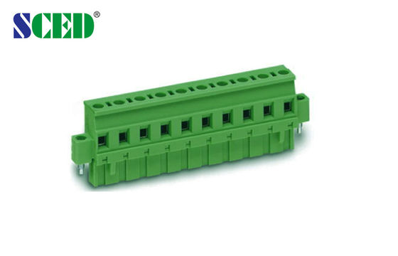 پیچ 7.62mm 300V 18A 2P - 14P پلاگین - در بلوک پایانی