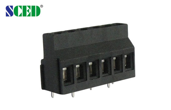 بلوک ترمینال پیچی PCB 5.08 میلی‌متری 300 ولت 10 آمپر 2P - 24P سری بالا از نوع اروپایی